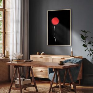 Tableau - Minimalist Flower (1 Part) Vertical