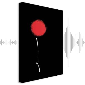 Tableau - Minimalist Flower (1 Part) Vertical