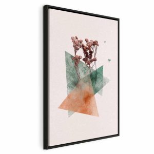 Tableau - Modernist Flower (1 Part) Vertical