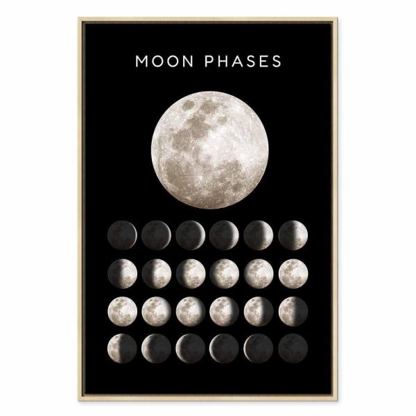 Tableau - Moon Phases (1 Part) Vertical