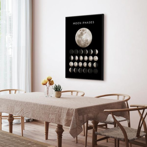 Tableau - Moon Phases (1 Part) Vertical