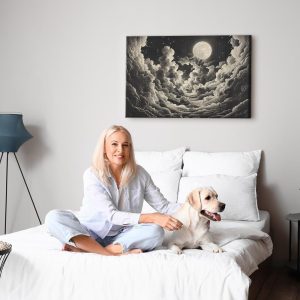 Tableau - Moon and Stars Singing Among the Great Clouds