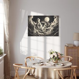 Tableau - Moon and Stars Singing Among the Great Clouds