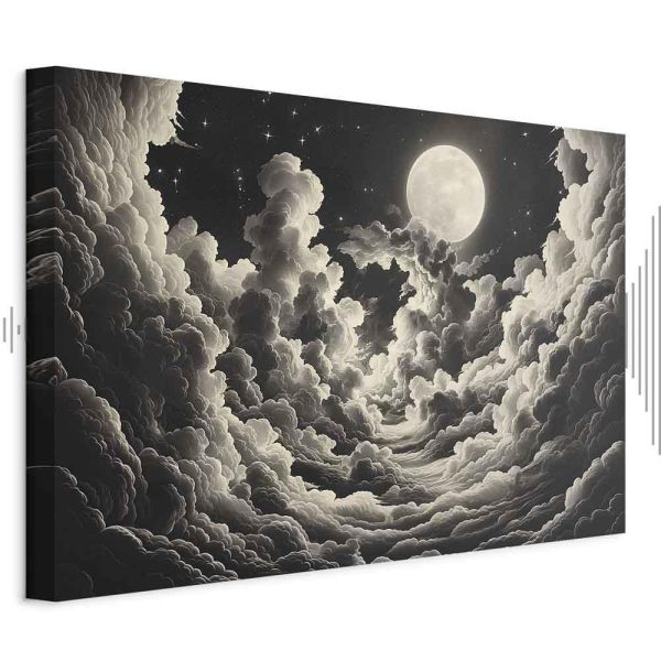 Tableau - Moon and Stars Singing Among the Great Clouds Tableau - Moon and Stars Singing Among the Great Clouds