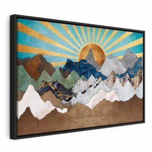 Tableau - Morning in the Mountains (1 Part) Wide