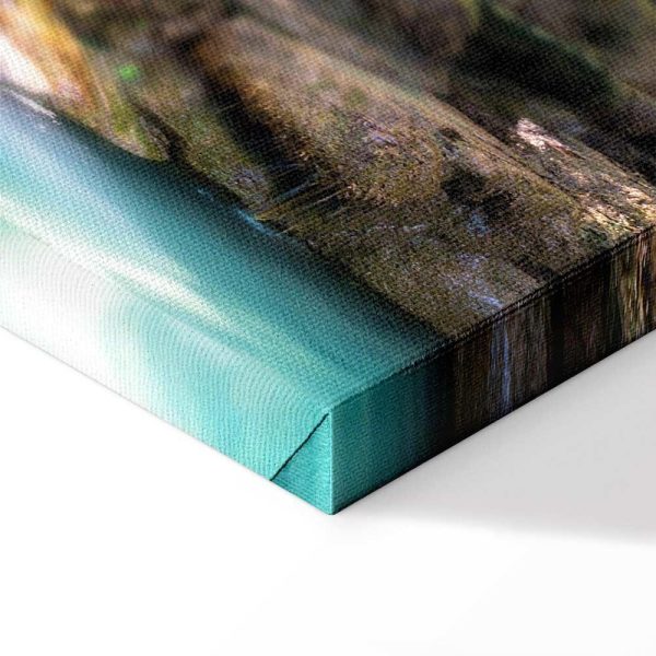 Tableau - Nature: Forest Waterfall