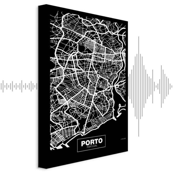 Tableau - Negative Map: Porto (1 Part) Vertical Tableau - Negative Map: Porto (1 Part) Vertical