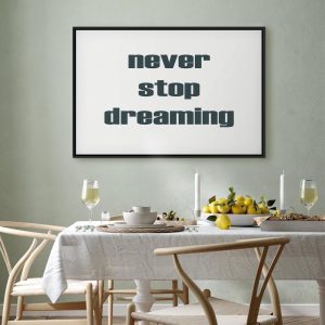 Tableau - Never Stop Dreaming (1 Part) Wide