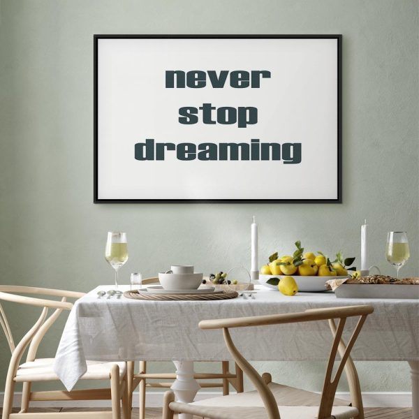 Tableau - Never Stop Dreaming (1 Part) Wide