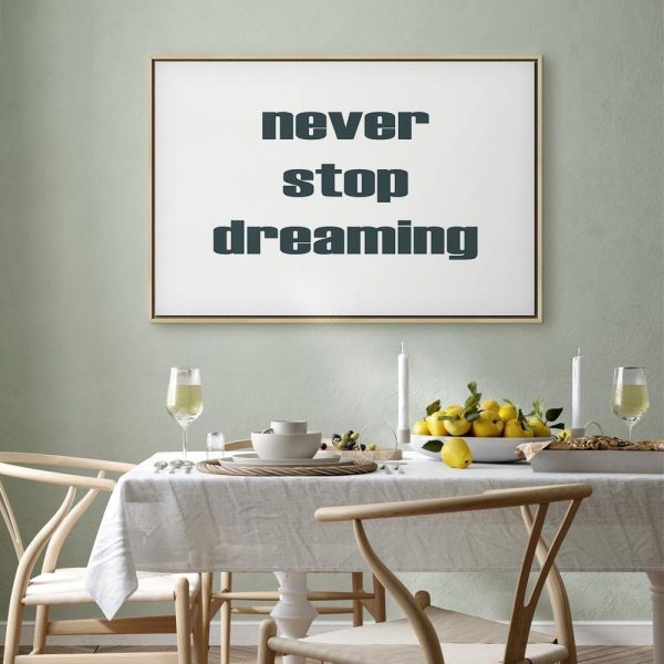 Tableau - Never Stop Dreaming (1 Part) Wide