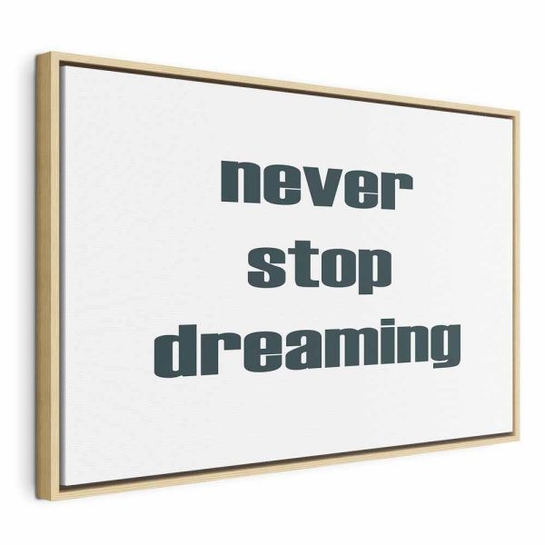 Tableau - Never Stop Dreaming (1 Part) Wide