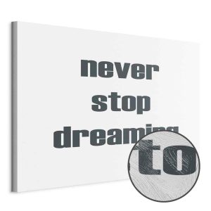 Tableau - Never Stop Dreaming (1 Part) Wide