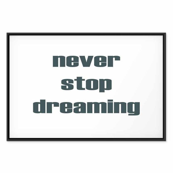 Tableau - Never Stop Dreaming (1 Part) Wide