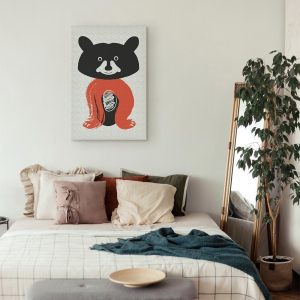 Tableau - Nice Mr Raccoon (1 Part) Vertical