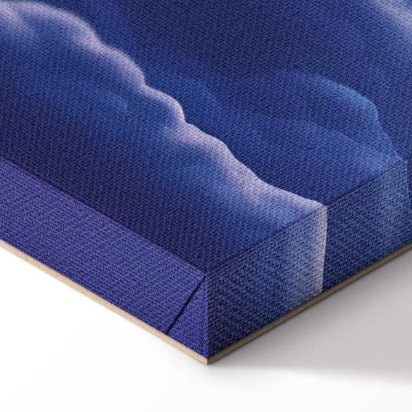 Tableau - Night Concert in the Mountains: Clouds Illuminated by the Last Rays of the Sun