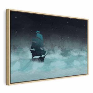 Tableau - Night Waves (1 Part) Wide - Second Variant