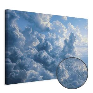 Tableau - Ocean in the Air: Waving Clouds Reflecting Morning Light