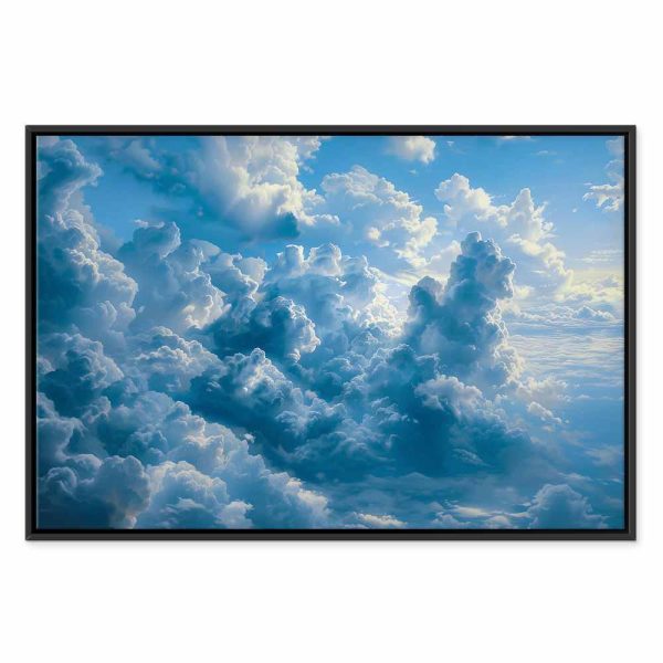 Tableau - Ocean in the Air: Waving Clouds Reflecting Morning Light