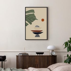 Tableau - On the Sunny Terrace (1 Part) Vertical