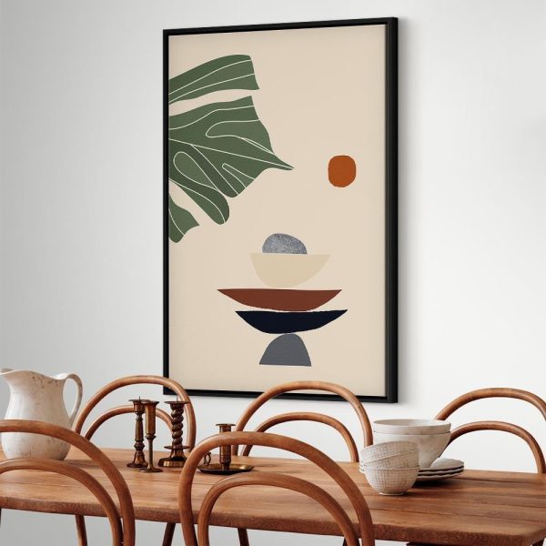 Tableau - On the Sunny Terrace (1 Part) Vertical