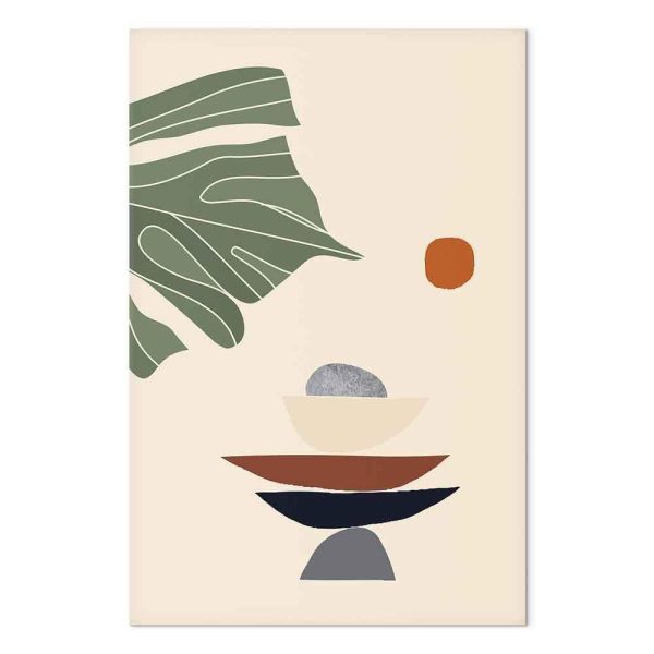 Tableau - On the Sunny Terrace (1 Part) Vertical