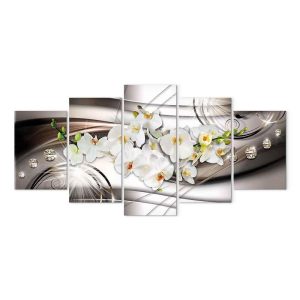 Tableau - Orchid with Diamonds