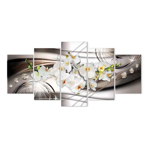 Tableau - Orchid with Diamonds