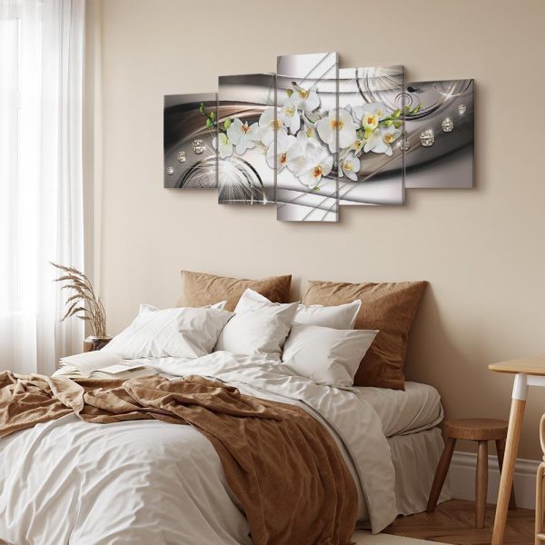 Tableau - Orchid with Diamonds