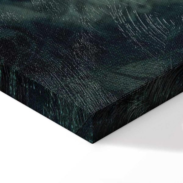 Tableau - Oriental Pattern Carpet: Emerald Ornaments and Worn Patterns