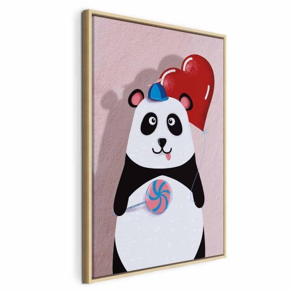 Tableau - Panda with a Balloon (1 Part) Vertical