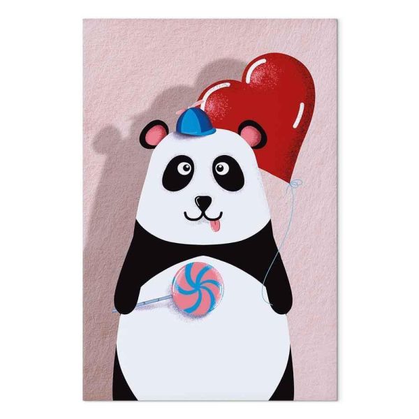 Tableau - Panda with a Balloon (1 Part) Vertical