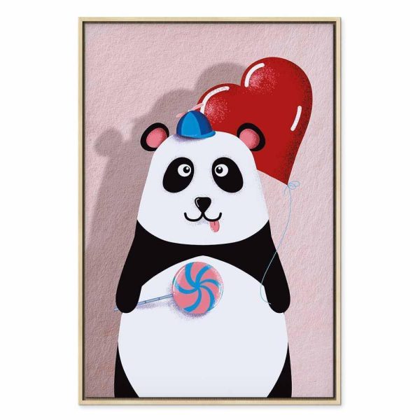 Tableau - Panda with a Balloon (1 Part) Vertical