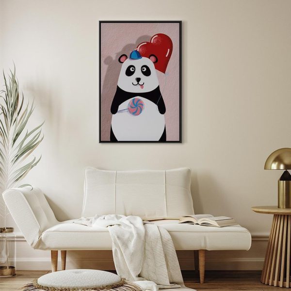Tableau - Panda with a Balloon (1 Part) Vertical