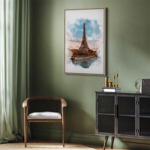 Tableau - Paris View (1 Part) Vertical