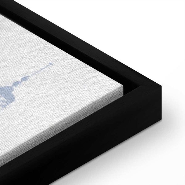 Tableau - Paris in Watercolours (1 Part) Vertical