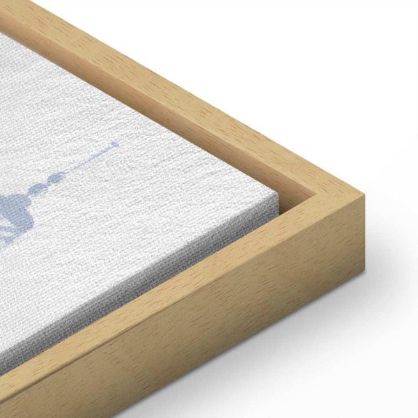 Tableau - Paris in Watercolours (1 Part) Vertical