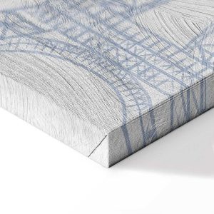 Tableau - Paris in Watercolours (1 Part) Vertical