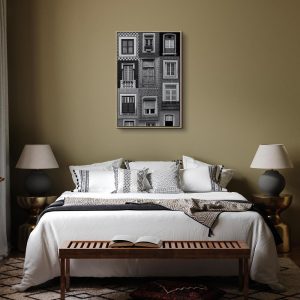 Tableau - Patterned Windows (1 Part) Vertical