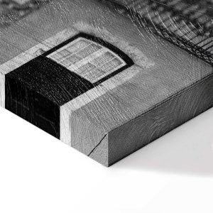 Tableau - Patterned Windows (1 Part) Vertical