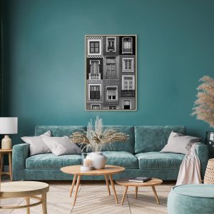 Tableau - Patterned Windows (1 Part) Vertical