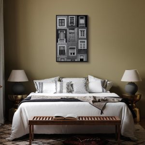 Tableau - Patterned Windows (1 Part) Vertical