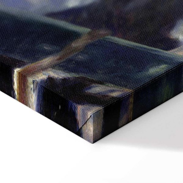 Tableau - Pierre-Auguste Renoir – Le Moulin de la Galette, detail of the dancers