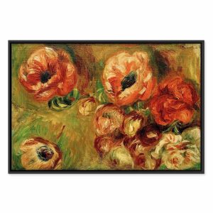 Tableau - Pierre-Auguste Renoir – Les Anémones