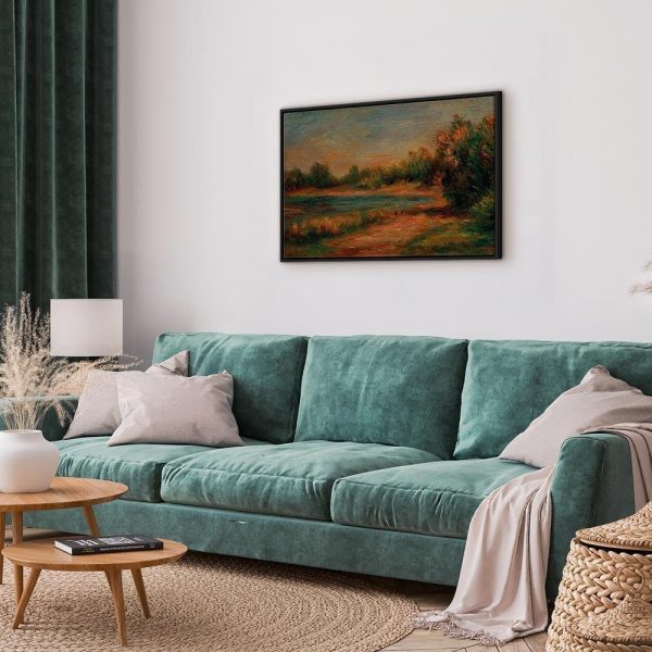 Tableau - Pierre-Auguste Renoir – Paysage à Guernesey