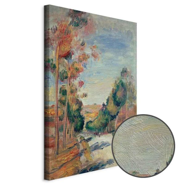 Tableau - Pierre-Auguste Renoir – Paysage d'Essoyes