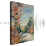 Tableau - Pierre-Auguste Renoir – Paysage d'Essoyes