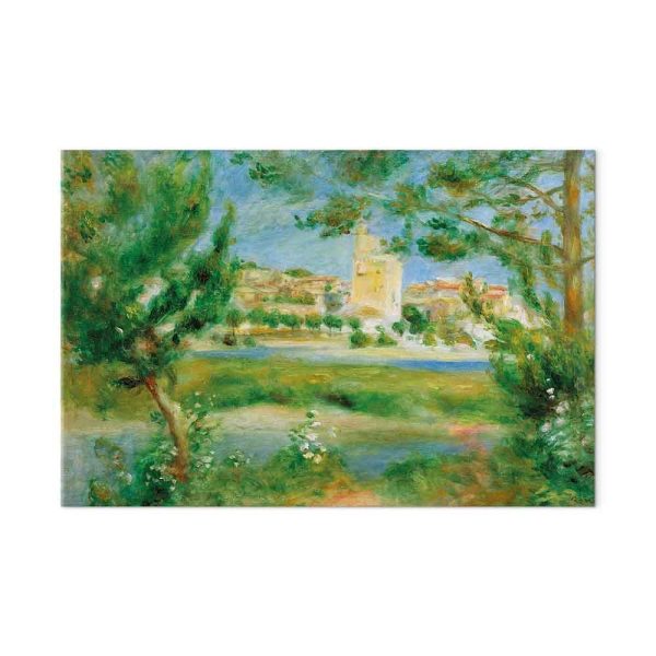 Tableau - Pierre-Auguste Renoir – Villeneuveles-Avignon