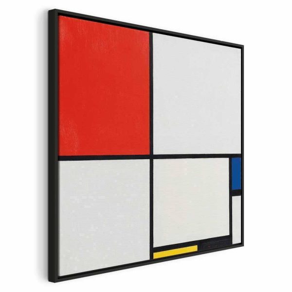 Tableau - Piet Mondrian – Composition No III, with red, blue, yellow and black