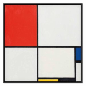 Tableau - Piet Mondrian – Composition No III, with red, blue, yellow and black