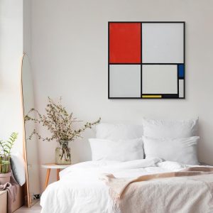 Tableau - Piet Mondrian – Composition No III, with red, blue, yellow and black